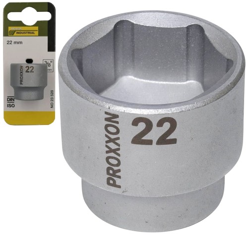 Nasadka krótka 22 mm - 3/8 cala PROXXON 23528