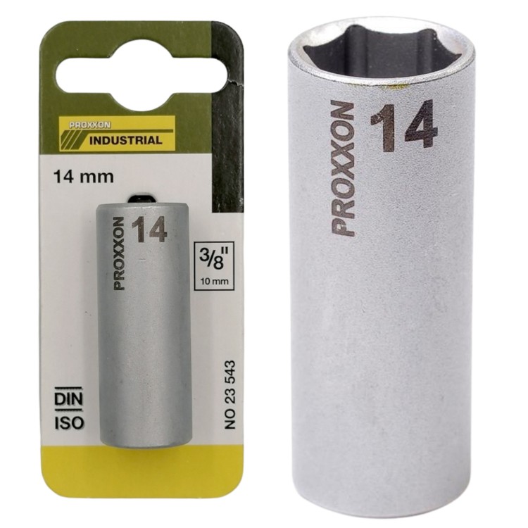 PROXXON 23543 Nasadka głęboka długa 14mm 3/8 cala