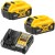 DEWALT DCB1104P2 Akumulator 18V XR Li-Ion 5,0Ah 2szt. DCB184 + ładowarka 4A