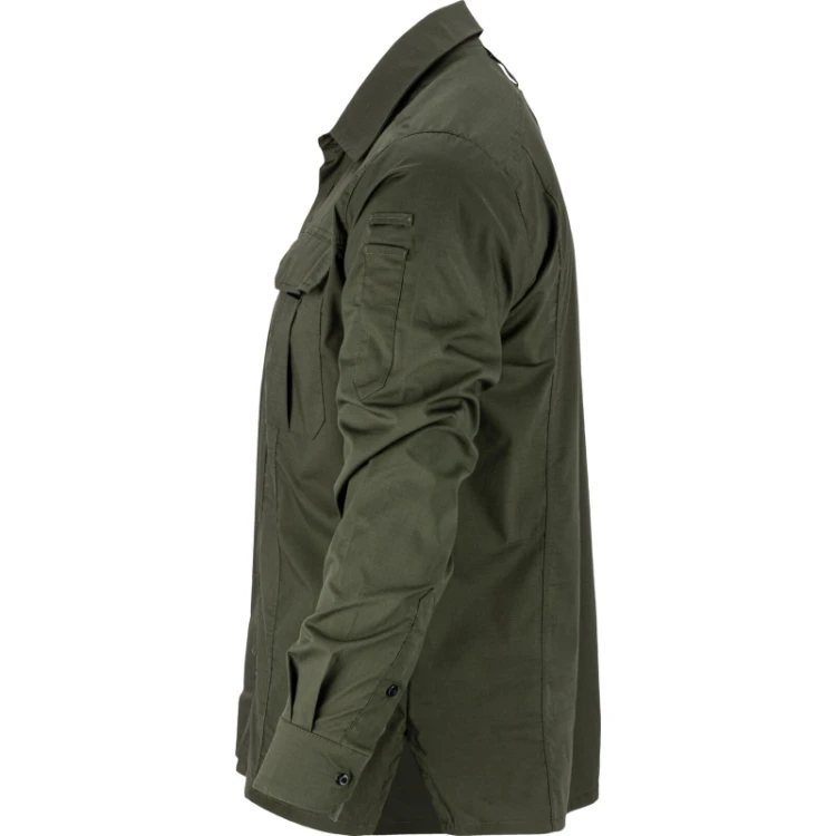 Koszula męska casual zielona Lahti Pro L41812