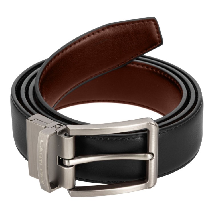 Skórzany pasek męski Lahti Pro 100% naturalna skóra