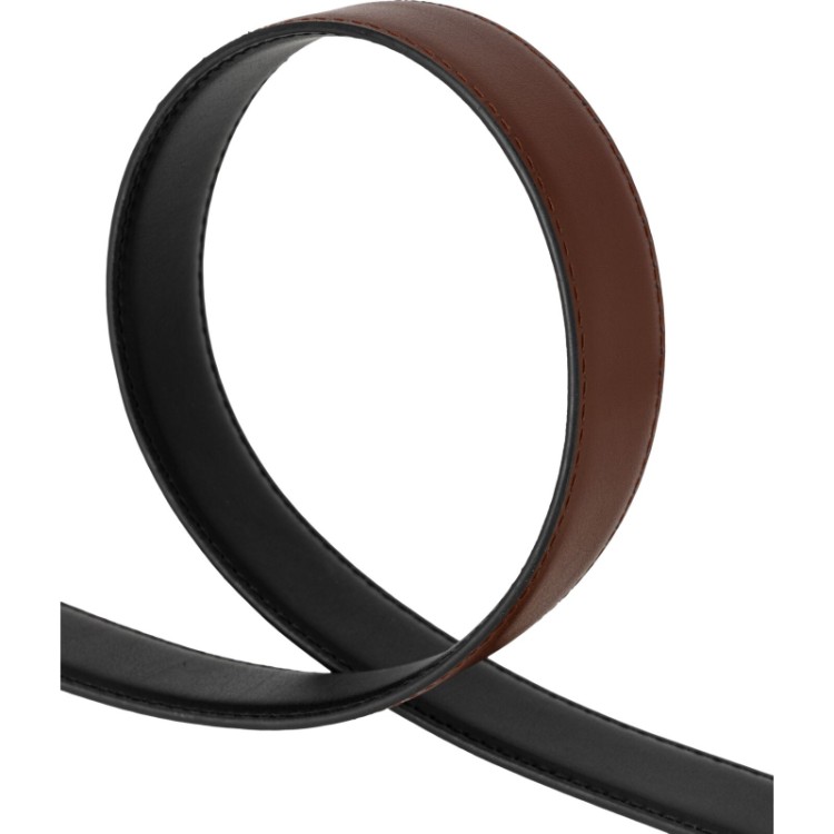 Dwustronny pasek męski z metalową klamrą Lahti Pro L90215