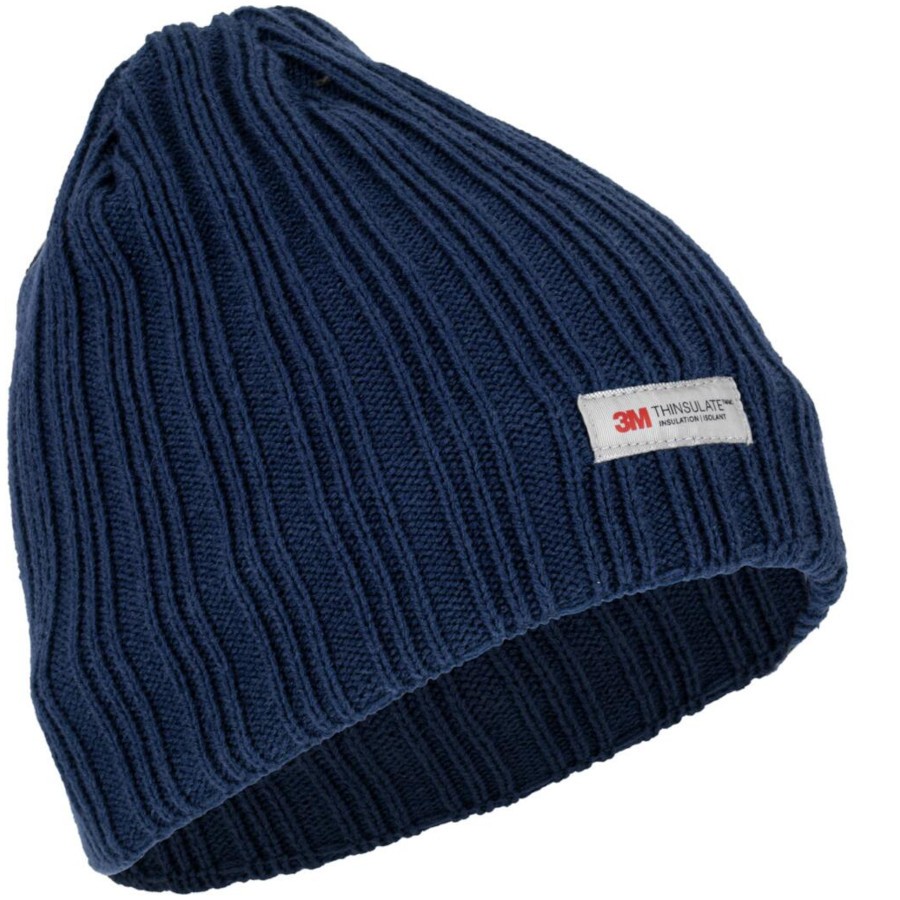 Czapka akrylowa z ociepliną THINSULATE 3M granatowa Lahti Pro L102280S