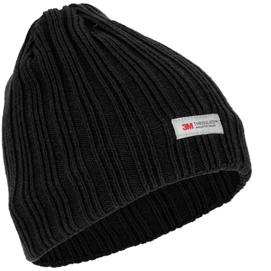 Czapka akrylowa z ociepliną THINSULATE 3M czarna Lahti Pro L102270S