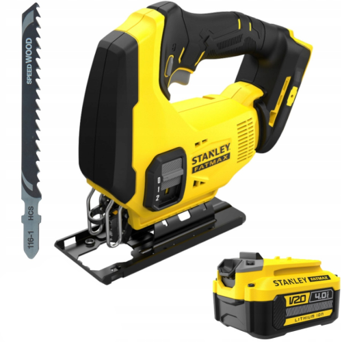 Wyrzynarka akumulatorowa 18V V20 torba STANLEY SFMCS600B + aku 4Ah