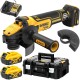 Szlifierka kątowa DeWALT DCG409VSNT 125mm 18V + Walizka TSTAK + 2x aku 5Ah + Ładowarka