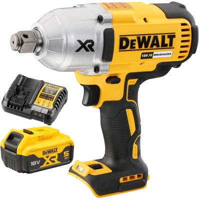 DEWALT DCF897 Klucz udarowy 3/4" 18V 950Nm + Akumulator 5.0Ah + Ładowarka 4A