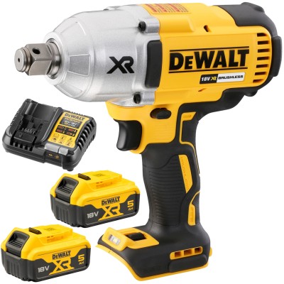 DEWALT DCF897 Klucz udarowy 3/4" 18V 950Nm + 2x Akumulator 5.0Ah + Ładowarka 4A