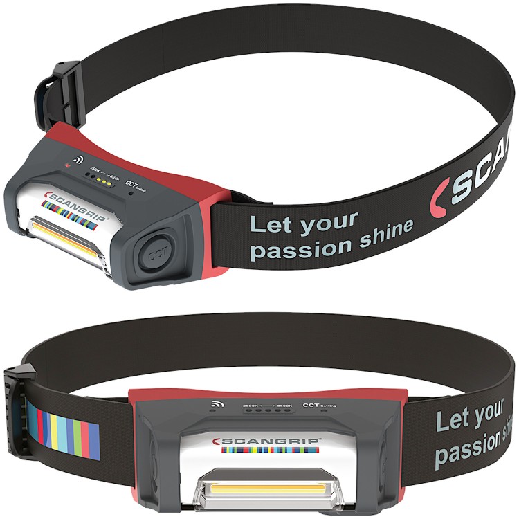 SCANGRIP 03.5663 Lampa czołowa LED 250 lm I-MATCH 4 do detailingu