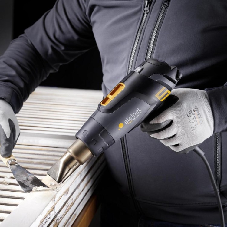 zastosowanie opalarki sieciowej 80-650°C  STEINEL HM 2320 E do farby