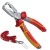 Wielofunkcyjne szczypce do ściągania izolacji MultiCutter VDE 180mm NWS + smycz