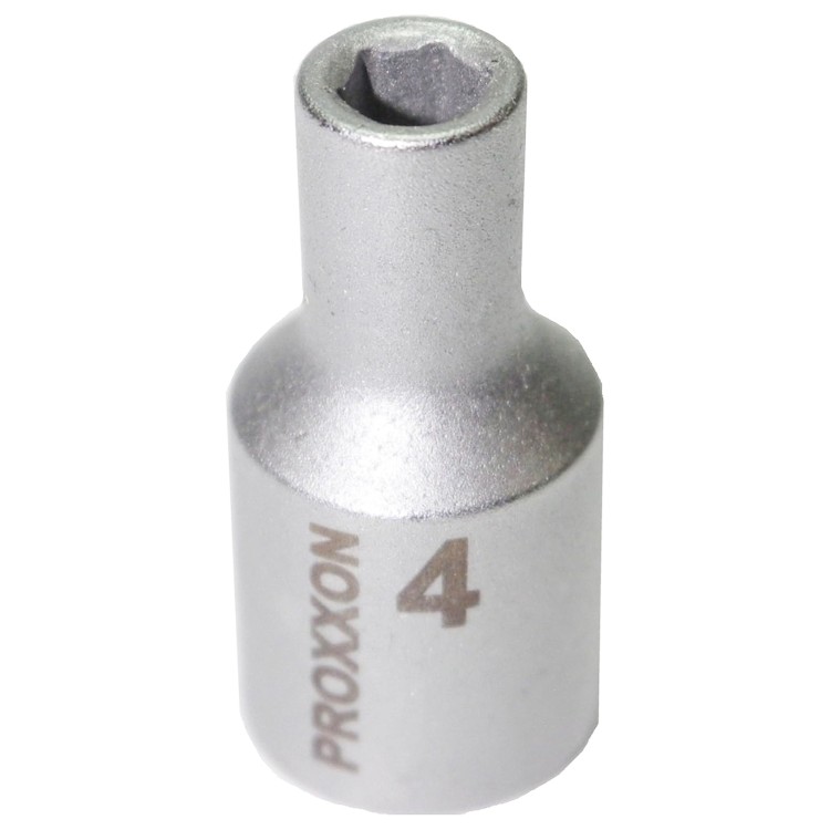 Nasadka krótka sześciokątna 4mm 1/4 cala PROXXON 23710