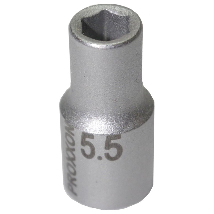 Nasadka krótka sześciokątna 5,5mm 1/4 cala PROXXON 23713