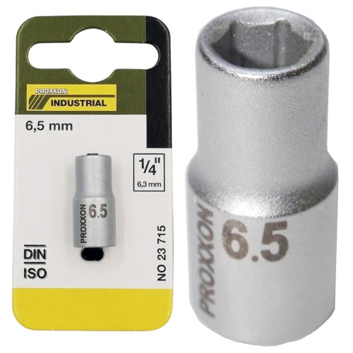 Nasadka krótka 6,5mm 1/4 cala PROXXON 23715