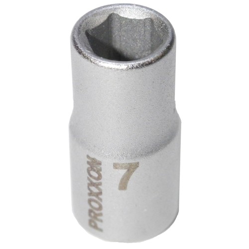 Nasadka krótka sześciokątna 7mm 1/4 cala PROXXON 23716