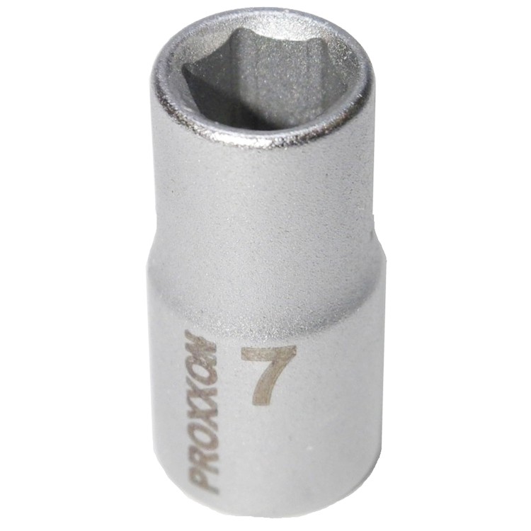 Nasadka krótka sześciokątna 7mm 1/4 cala PROXXON 23716