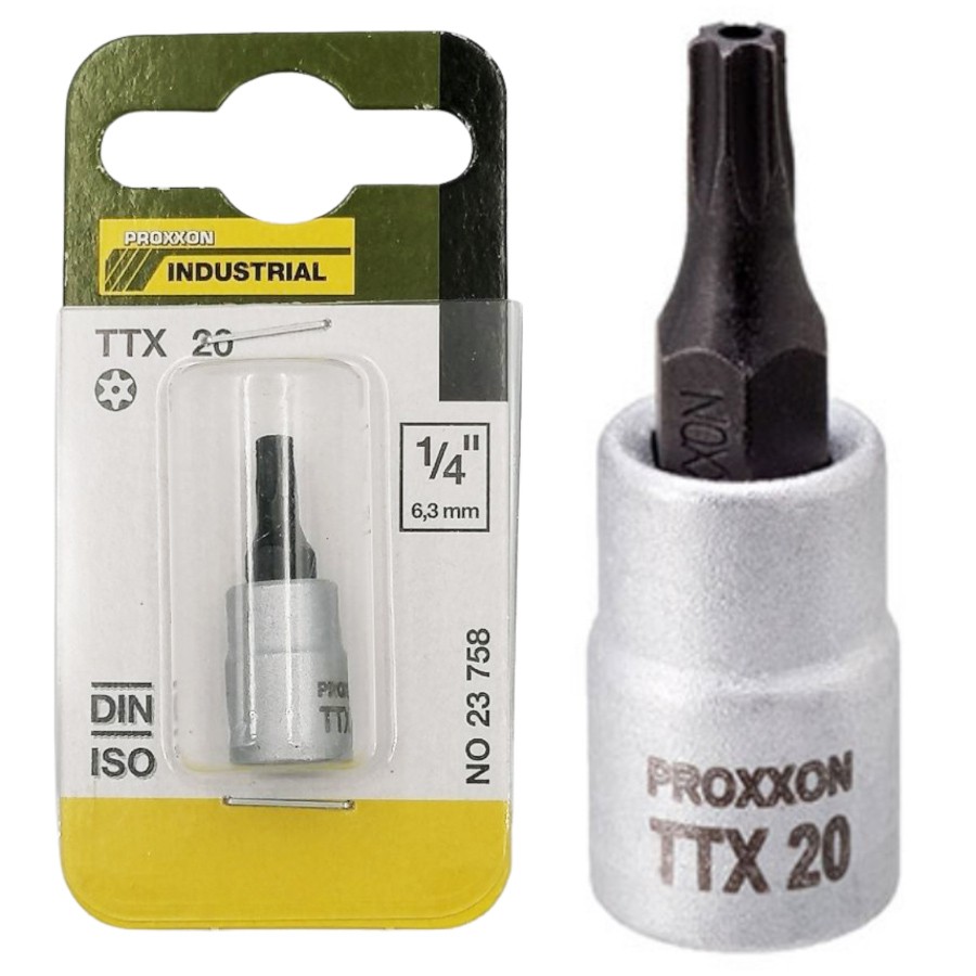 PROXXON 23758 Nasadka gwiazdkowa 1/4'' TTX 20