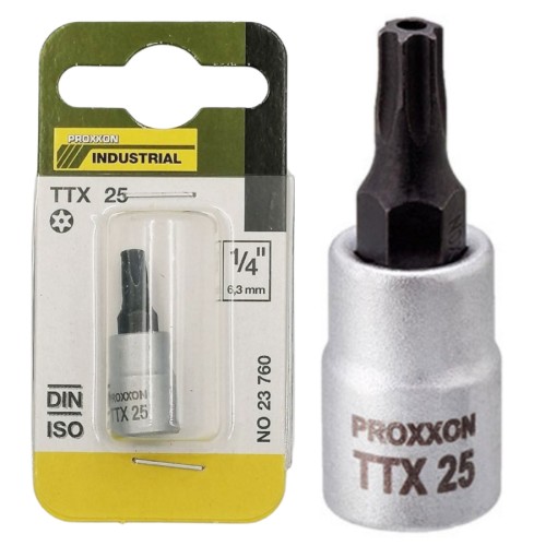 PROXXON 23760 Nasadka gwiazdkowa 1/4" TTX 25