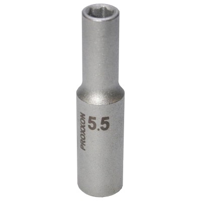 Nasadka 5,5mm 1/4 długa klucz nasadowy głęboka profesjonalna PROXXON 23769
