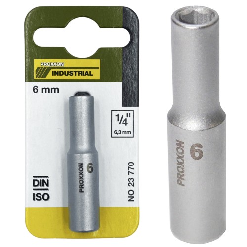Proxxon nasadka głęboka 1/4'' 6 mm 23770