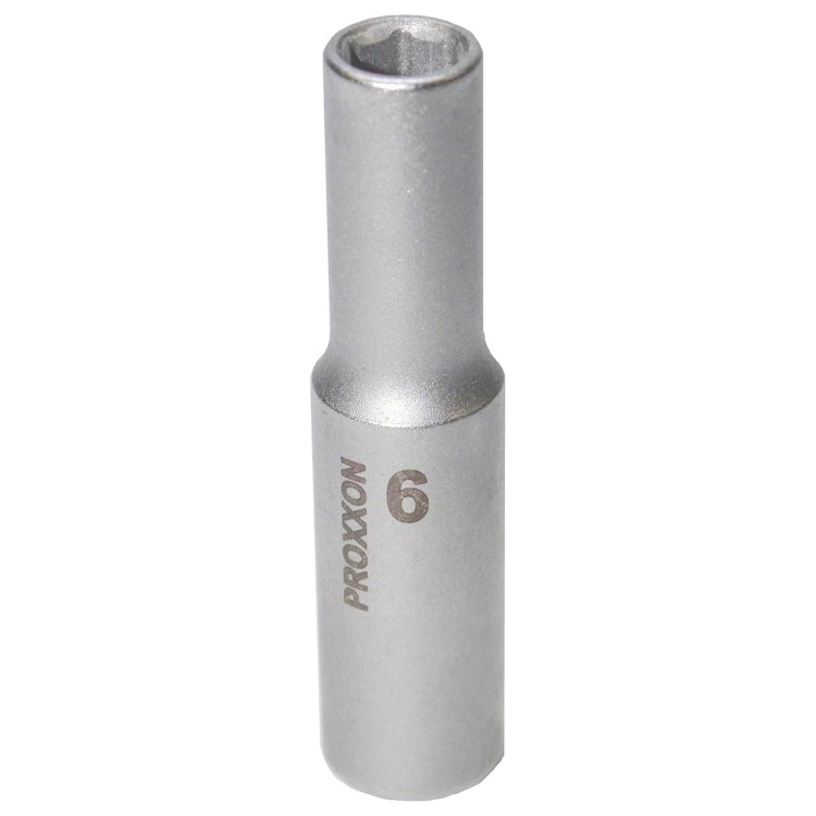 Nasadka 6mm 1/4 długa klucz nasadowy głęboka profesjonalna PROXXON 23770