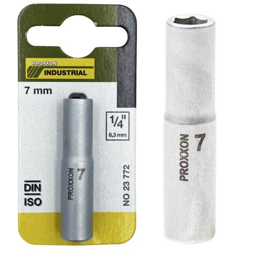 Proxxon nasadka głęboka 1/4'' 7 mm 23772