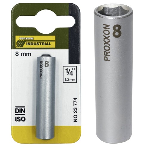 Proxxon nasadka głęboka 1/4'' 8 mm 23774