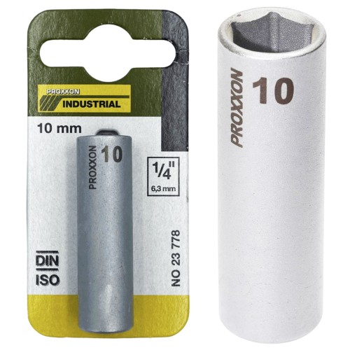 Proxxon nasadka głęboka 1/4'' 10 mm 23778