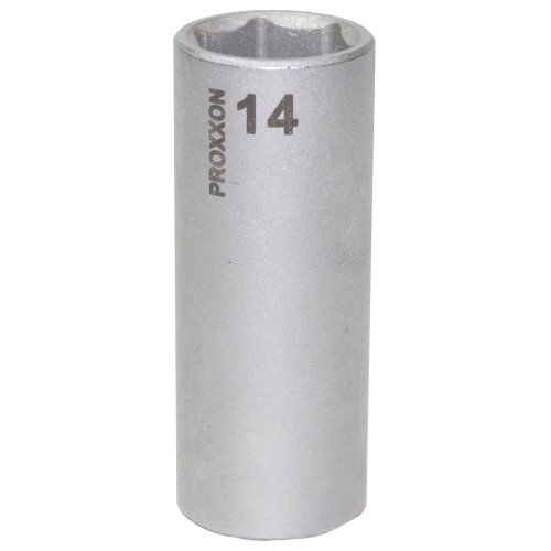 Nasadka 14mm 1/4 długa klucz nasadowy głęboka profesjonalna PROXXON 23773