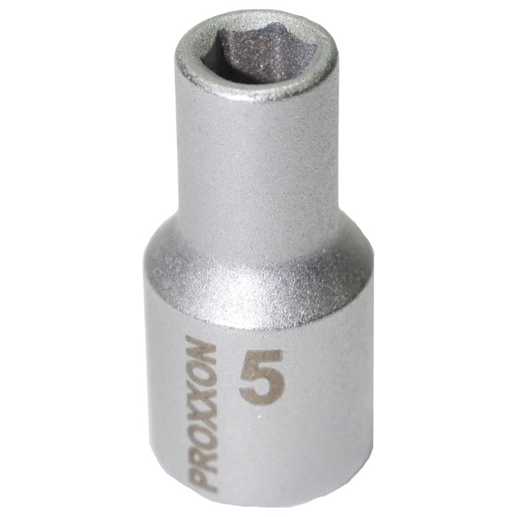 Nasadka krótka sześciokątna 5mm 1/4 cala PROXXON 23712