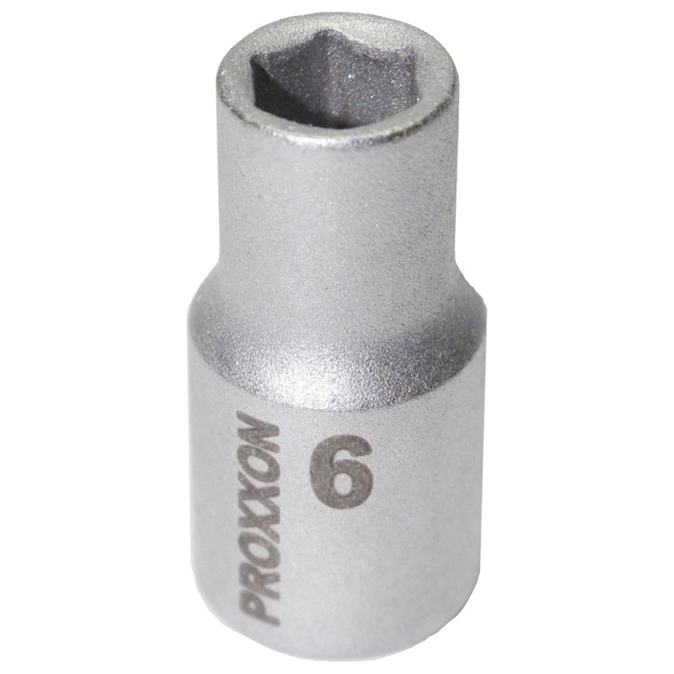 Nasadka krótka sześciokątna 6mm 1/4 cala PROXXON 23714