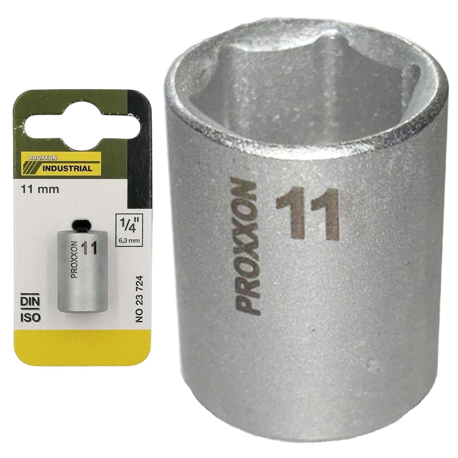 Nasadka krótka 11 mm - 1/4 cala PROXXON 23724