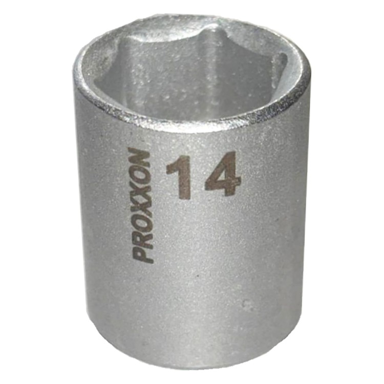 Nasadka krótka sześciokątna 14mm 1/4 cala PROXXON 23729