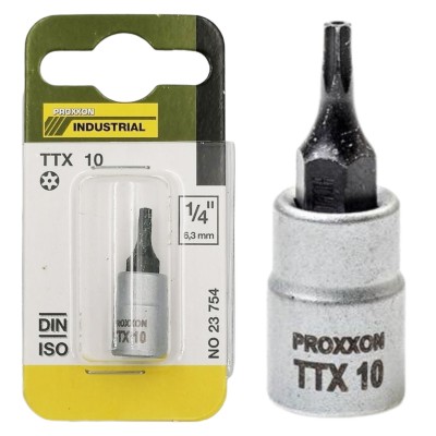 PROXXON 23754 Nasadka gwiazdkowa 1/4" TTX 10