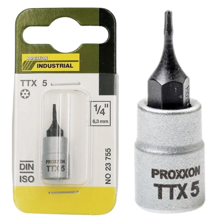 PROXXON 23755 Nasadka gwiazdkowa 1/4" TTX 5