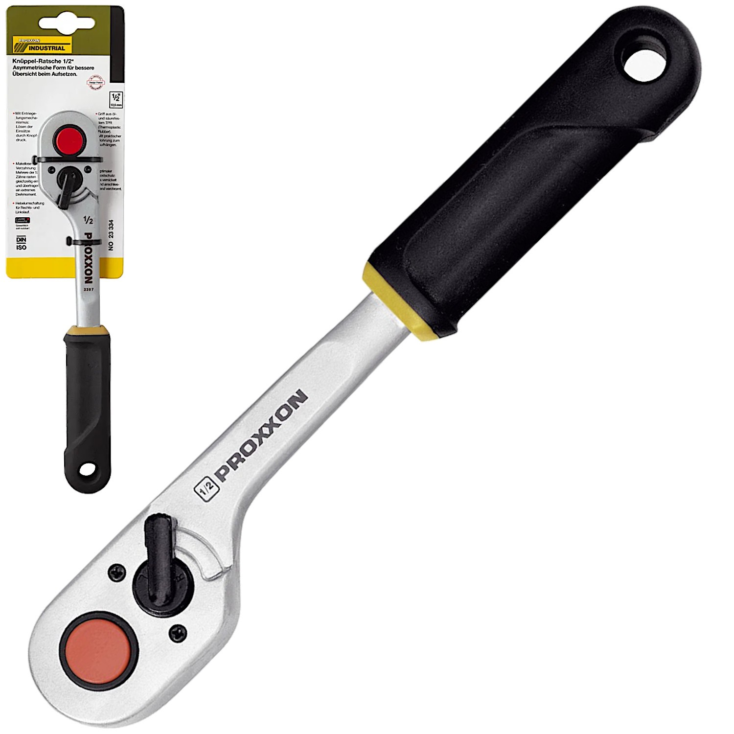 PROXXON 23334 Klucz z grzechotką z przełącznikiem 1/2"