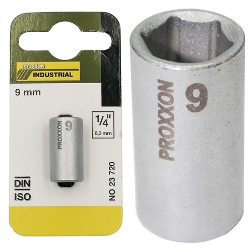 Nasadka krótka 9mm 1/4 cala PROXXON 23720