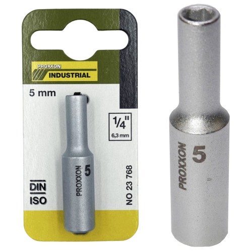 Proxxon nasadka głęboka 1/4" 5mm 23768