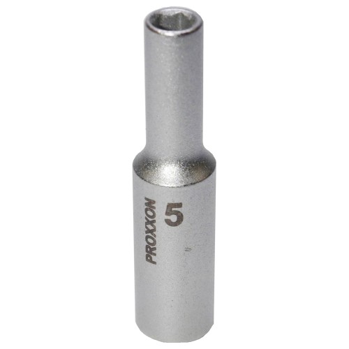 Nasadka 5mm 1/4 długa klucz nasadowy głęboka profesjonalna PROXXON 23768