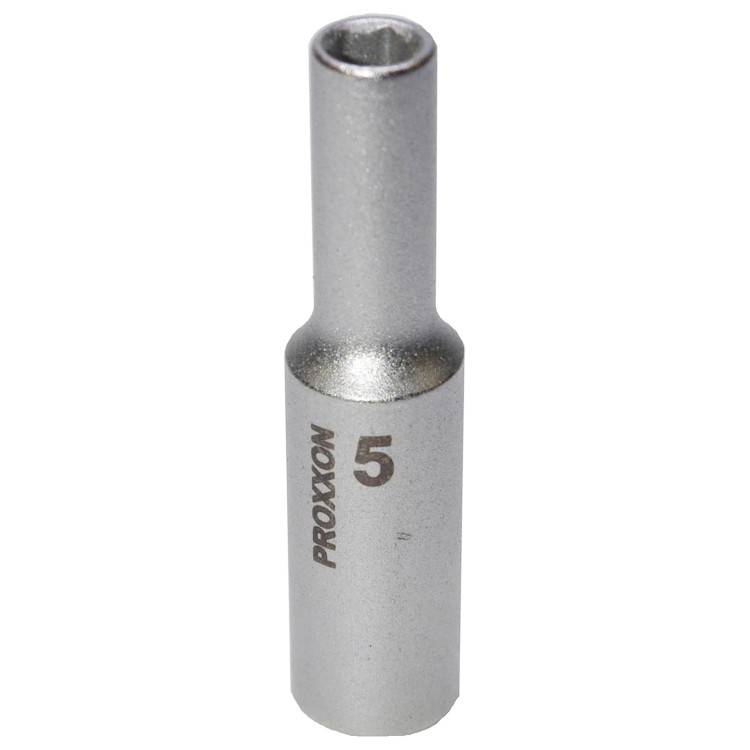 Nasadka 5mm 1/4 długa klucz nasadowy głęboka profesjonalna PROXXON 23768