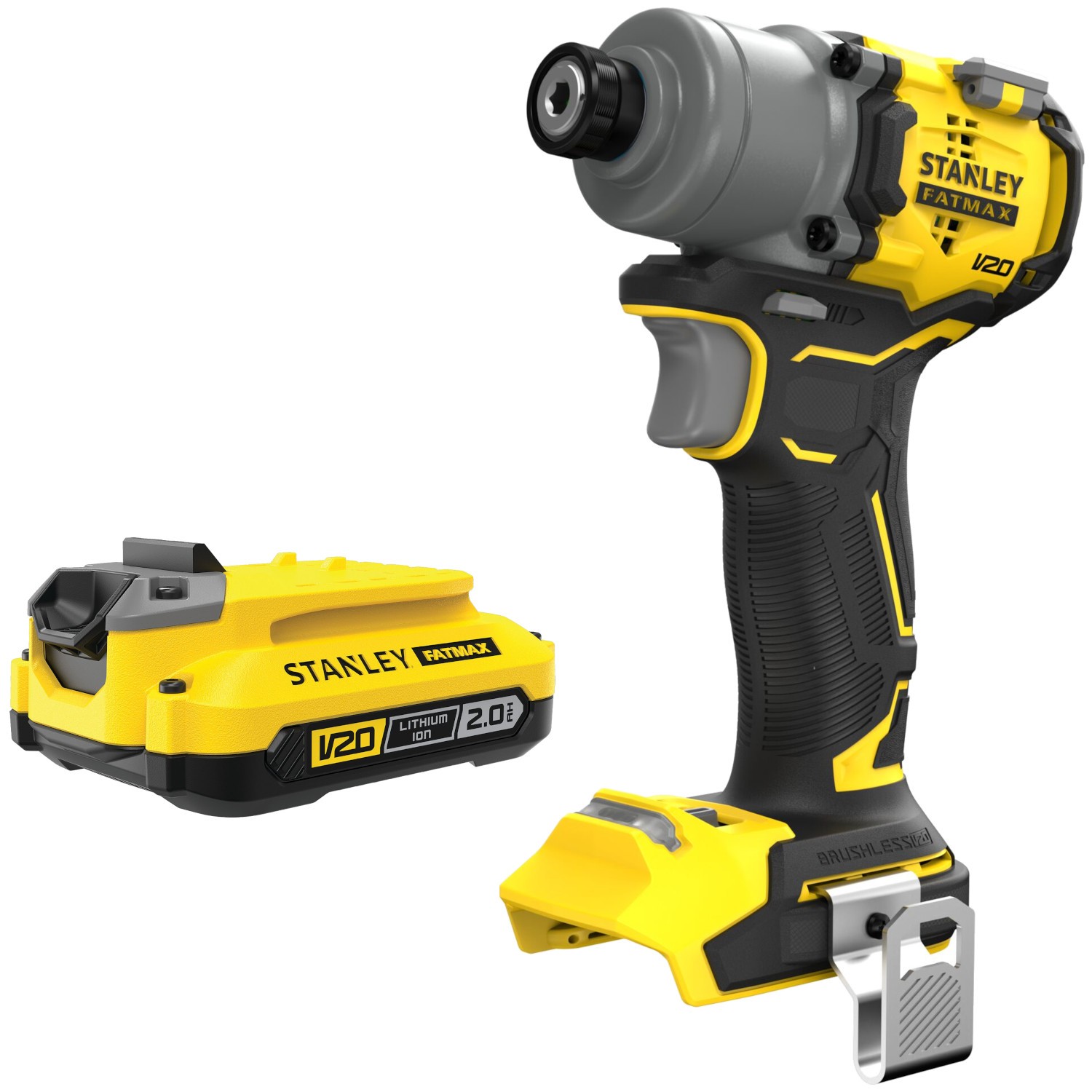 STANLEY V20 Zakrętarka udarowa 203Nm 18V 1x 2,0Ah SFMCF830