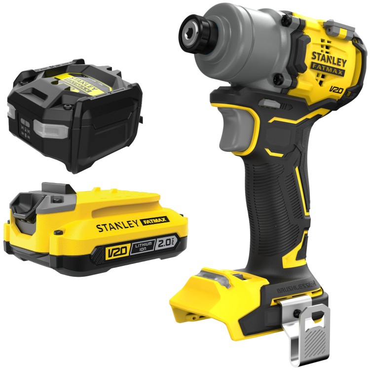 STANLEY V20 Zakrętarka udarowa 203Nm 18V 1x 2,0Ah SFMCF830