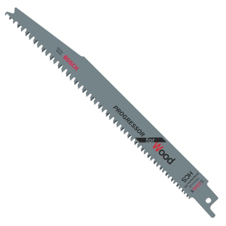 Brzeszczot do piły szablastej do drewna HCS 200mm S2345X Bosch 1szt.