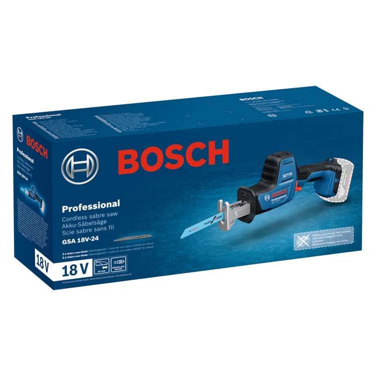 Piła lisica 18V akumulatorowa BOSCH GSA 18V-24