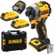 Zakrętarka udarowa 1/4" 18V 2x2Ah ład walizka DEWALT DCF850D2T