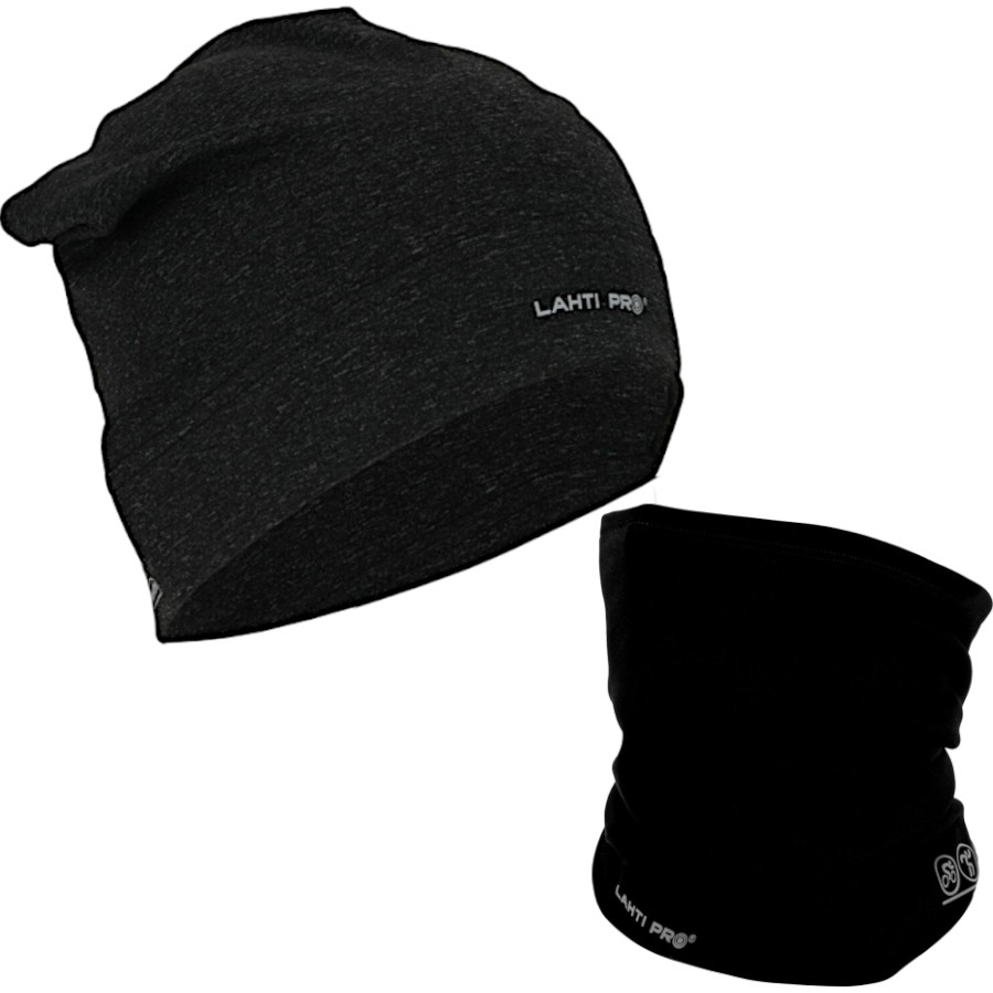 Czapka termoaktywna THERMO ACTIVE czarna Lahti Pro L102260S + komin