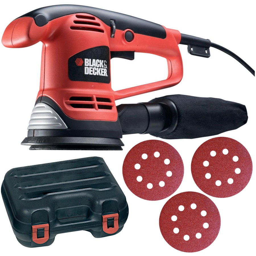 BLACK DECKER KA191EK Szlifierka mimośrodowa 125mm 480W
