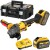 DeWALT DCG418SHDX2 Szlifierka kątowa 125mm 54V FLEXVOLT 2x 9,0Ah