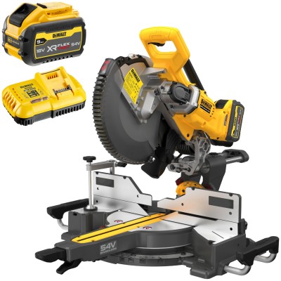 DeWALT DCS781X2 Pilarka ukosowa 305mm 54V FLEXVOLT 2x 9,0Ah