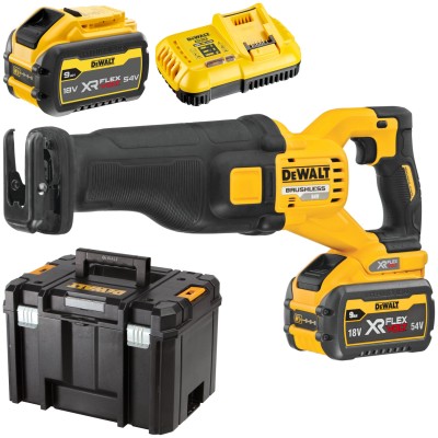 DeWALT DCS389X2 Pilarka szablowa 29mm 54V FLEXVOLT 2x 9,0Ah